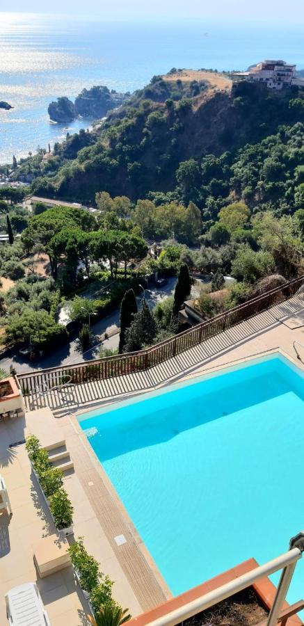 Taormina Panoramic Seaview Apartment Exteriör bild