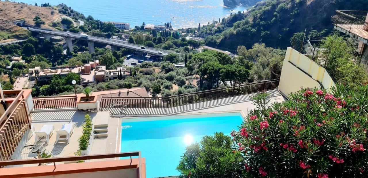 Taormina Panoramic Seaview Apartment Exteriör bild